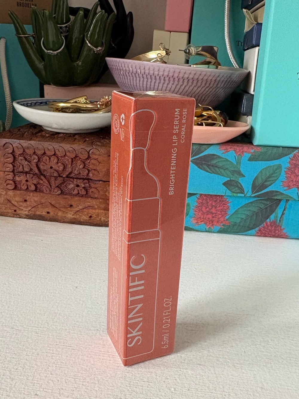🔮 3/$21 🔮 SKINTIFIC Brightening Lip Serum - Coral Rose